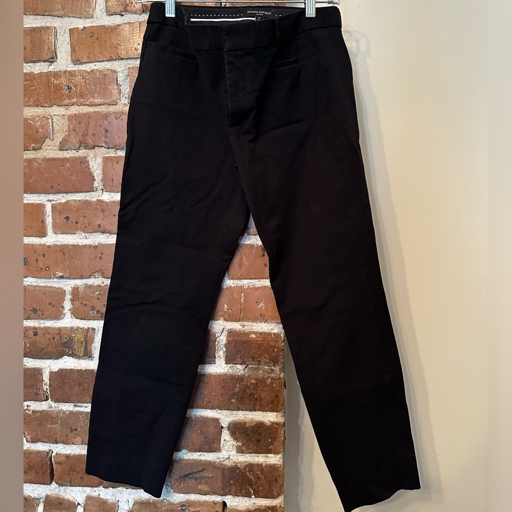 Banana Republic Sloan pant, black